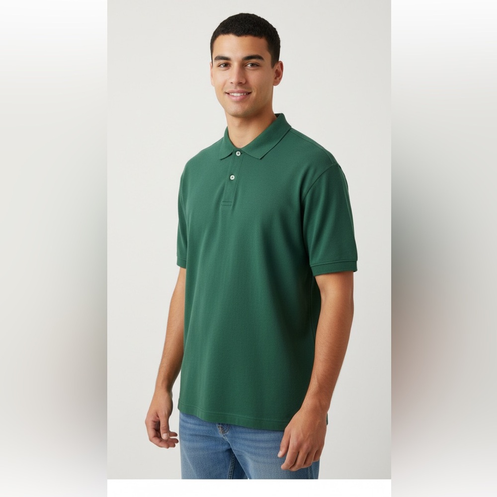 Harbor Bay Forest Green Polo Shirt